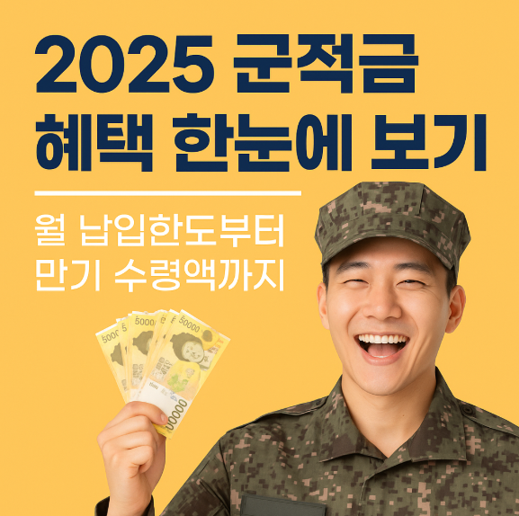 군적금 및 장병내일준비적금