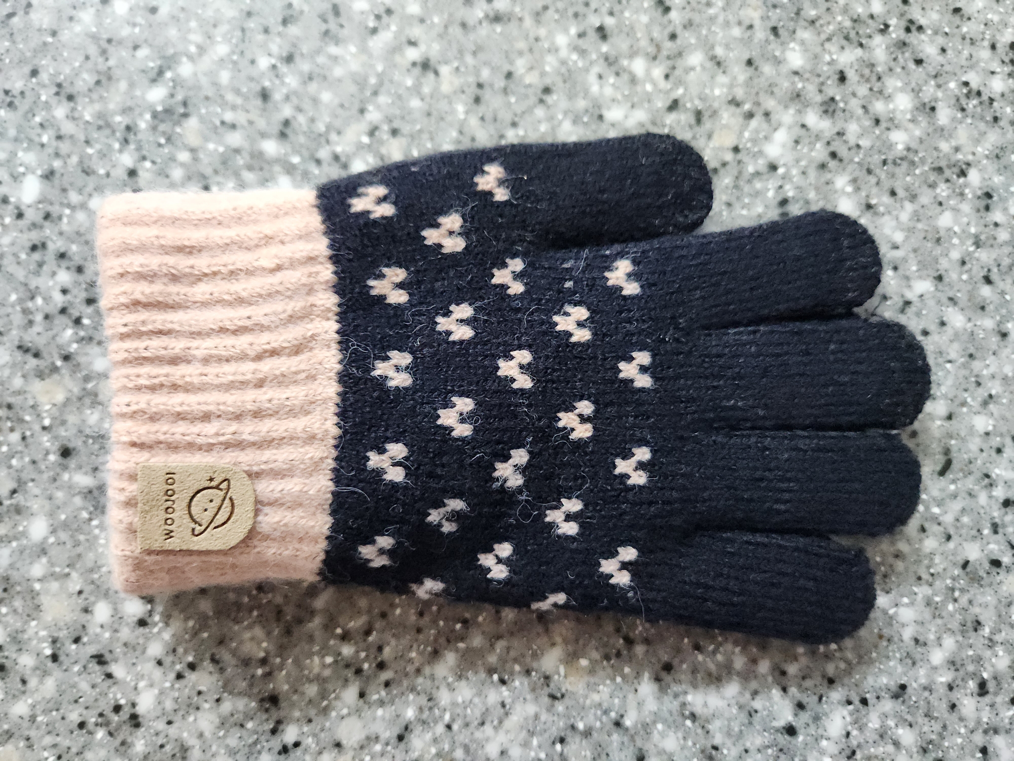 어린이 겨울장갑 터치장갑 잘쓰고다녀요