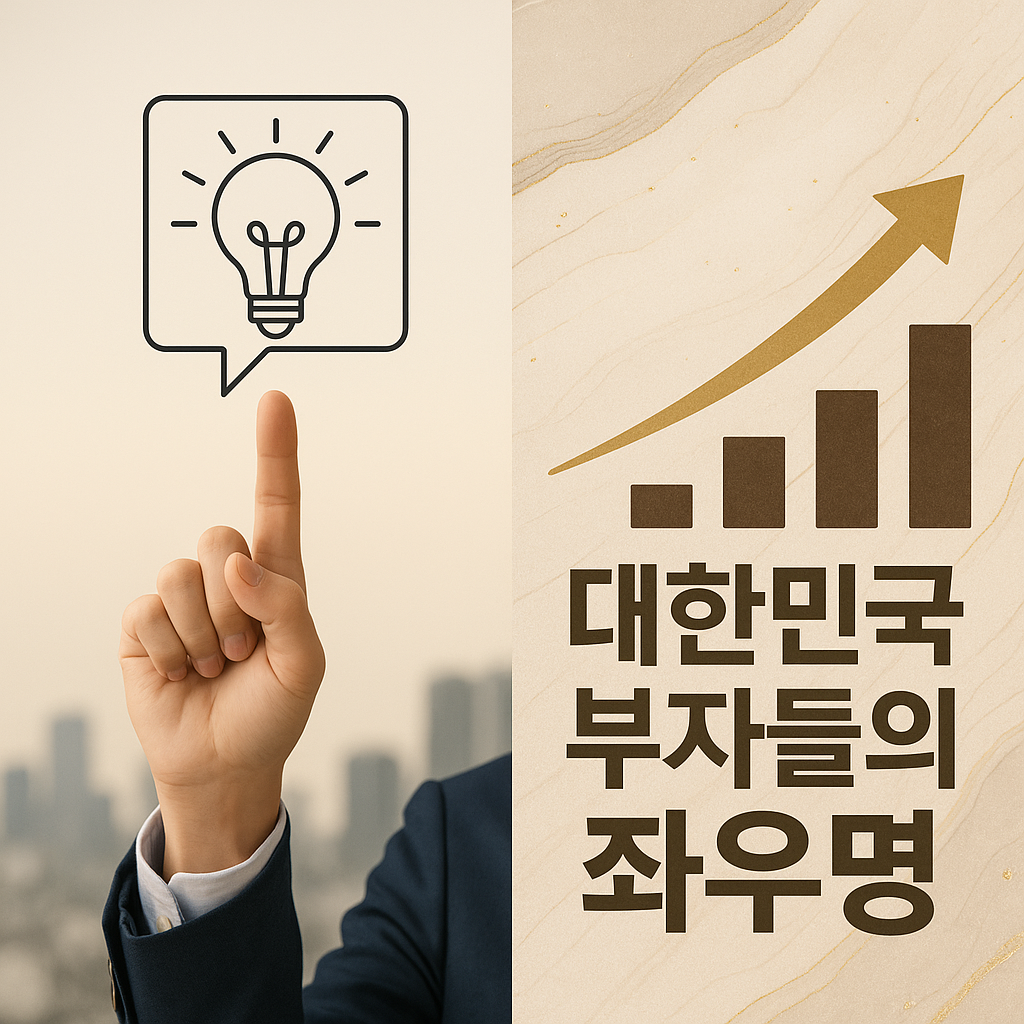 대한민국 부자들의 좌우명