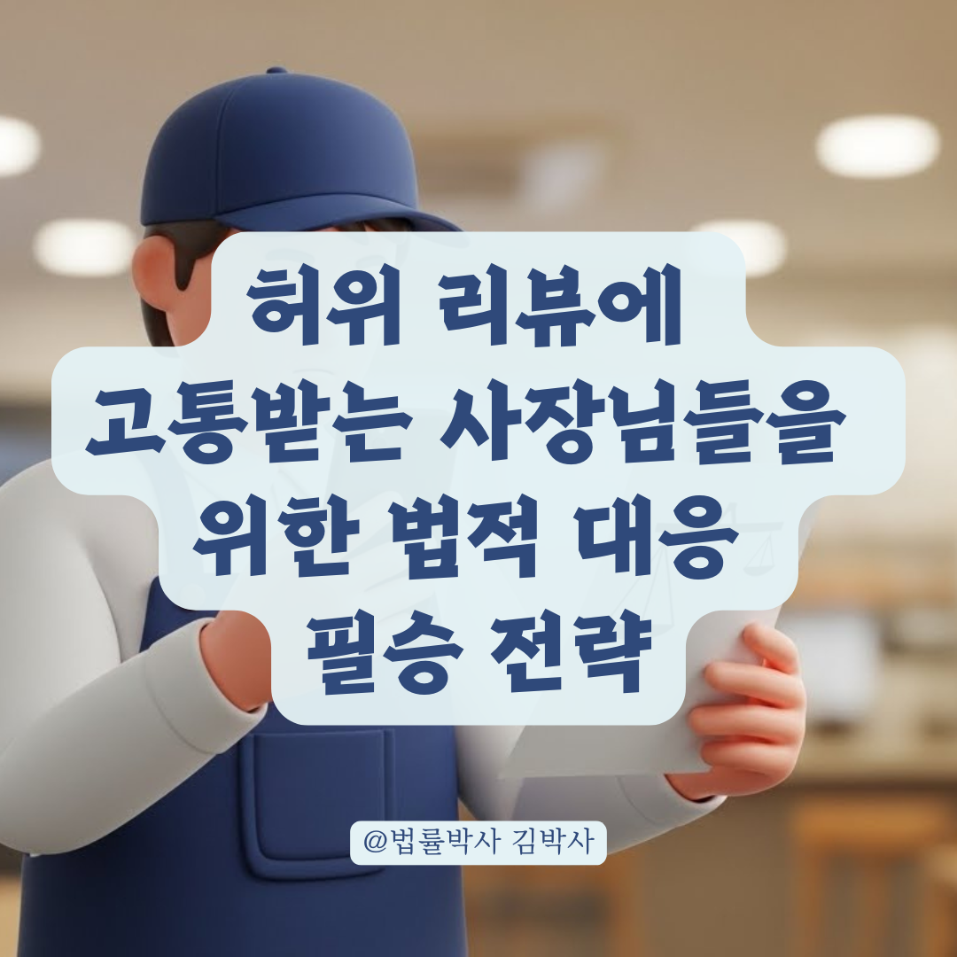 허위사실 적시 리뷰, 형사 처벌과 민사 손해배상 받는 전략