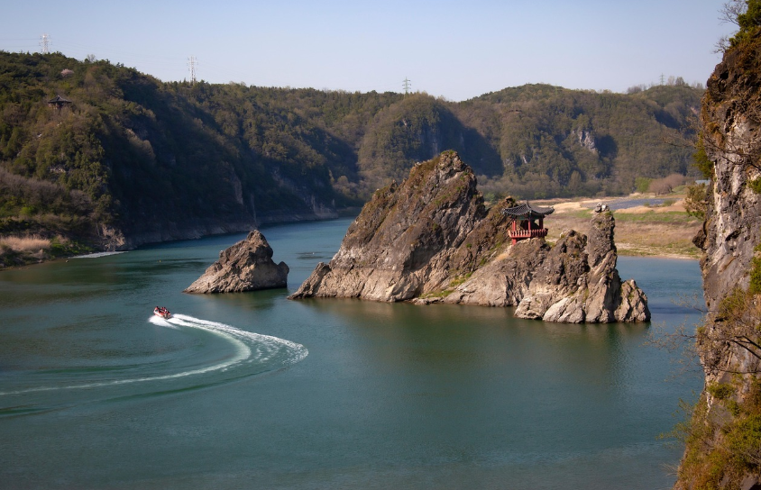 단양 도담삼봉 사진