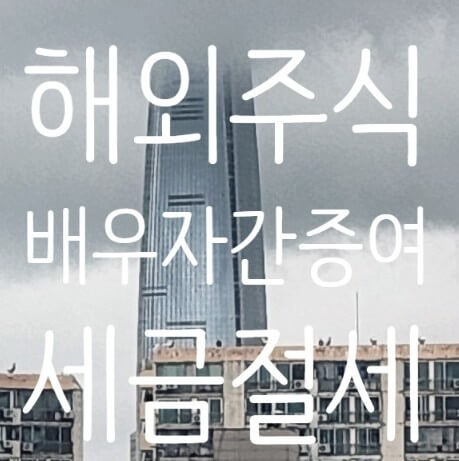 배우자 증여 방법 이용