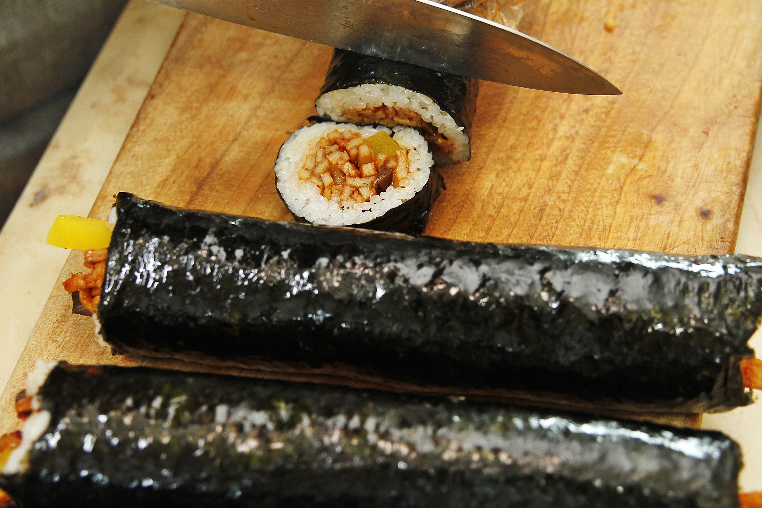 매콤어묵김밥