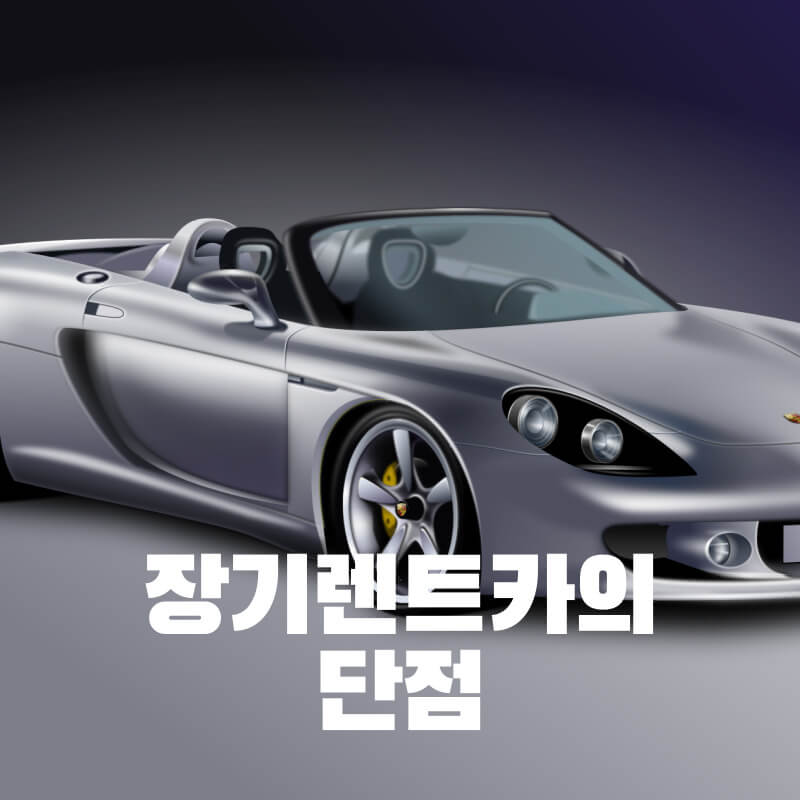 장기렌트카의 단점