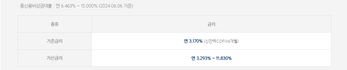 카카오뱅크 비상금 대출 장점 자격 방법