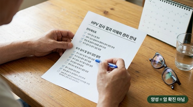 HPV 검사 양성 의미