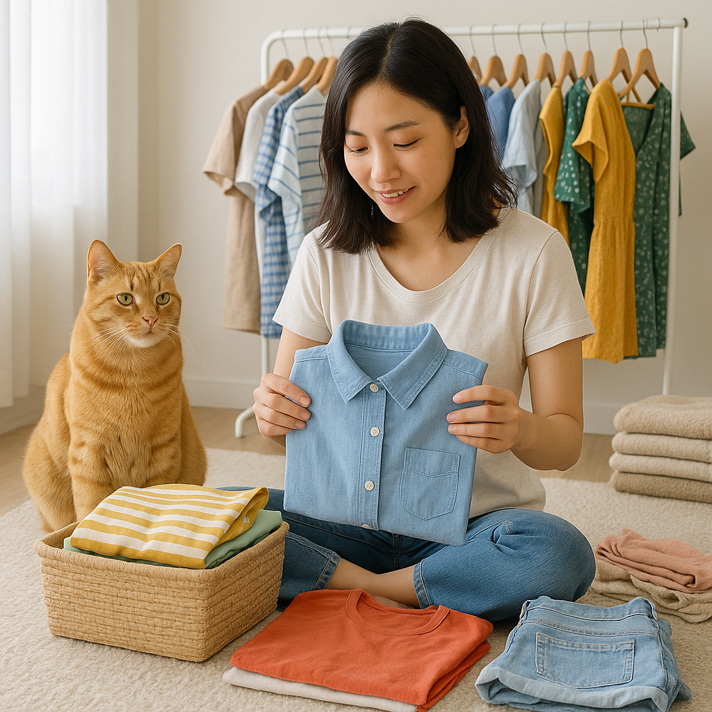 여름옷 정리 잘하는 꿀팁