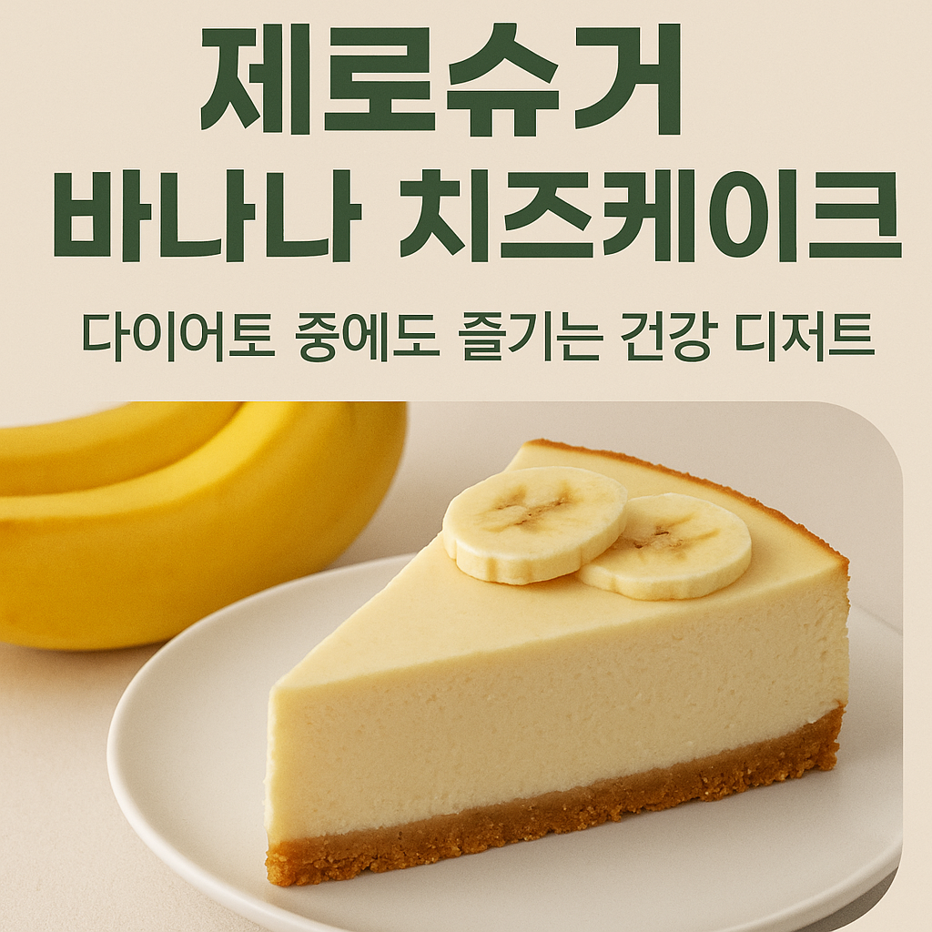 바나나 치즈케이크