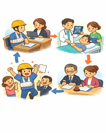 산재 처리 절차 접수부터 승인까지 흐름6