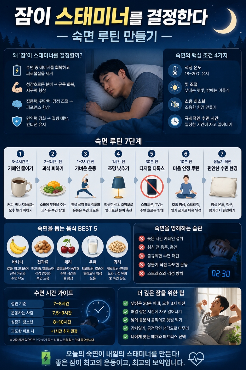 잠과 스태미너