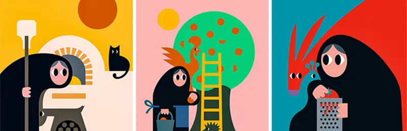 Yiayia illustration
