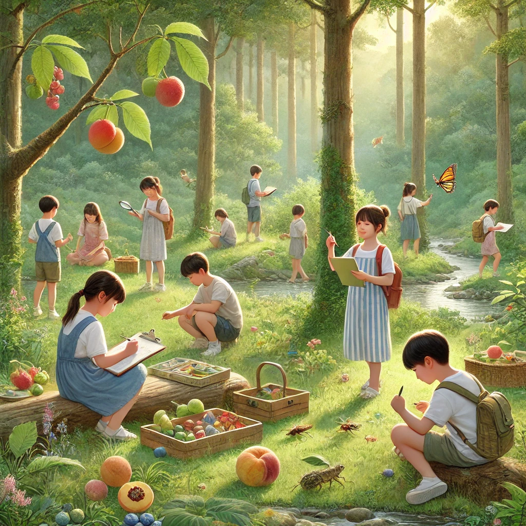 여름철 아이들과 함께하는 자연 관찰 활동: 교육적이고 즐거운 시간