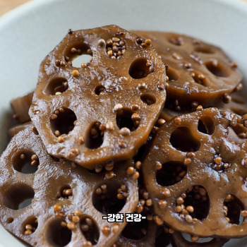 연근조림 만드는 방법