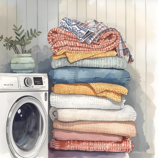 새수건세탁법을 설명하는 이미지4