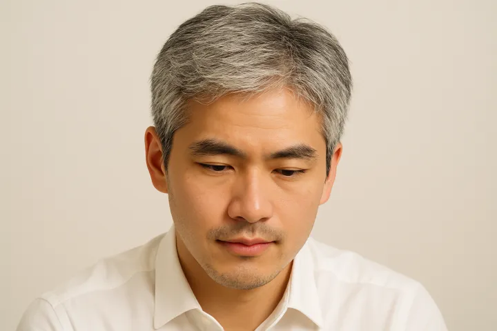 흰머리 나는 이유