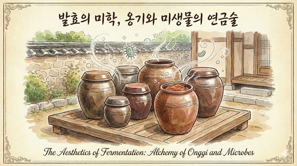 발효의 미학: 옹기와 미생물이 설계한 &lsquo;시간의 연금술&rsquo;
