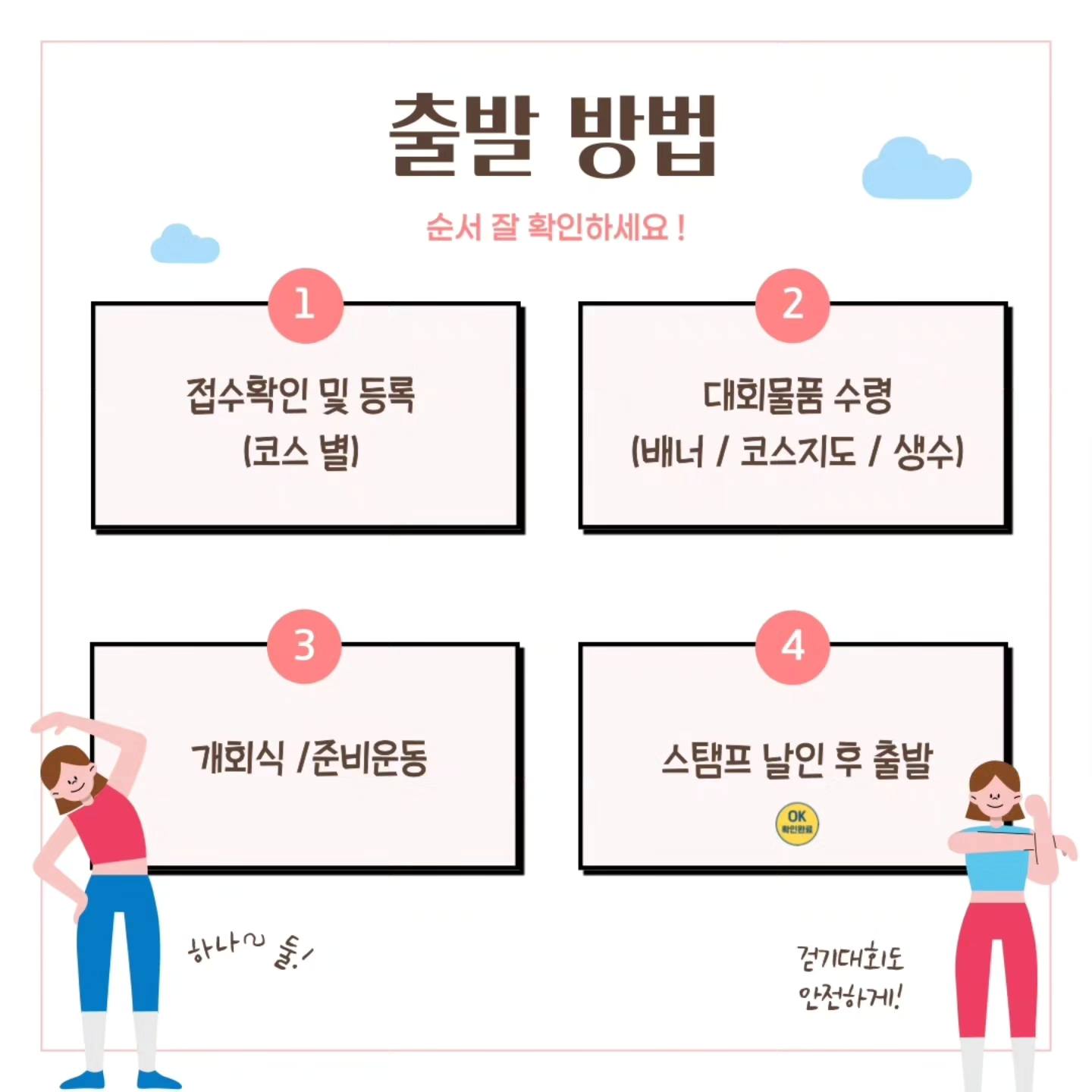2024 오륙도 투나잇 걷기 대회 기본일정