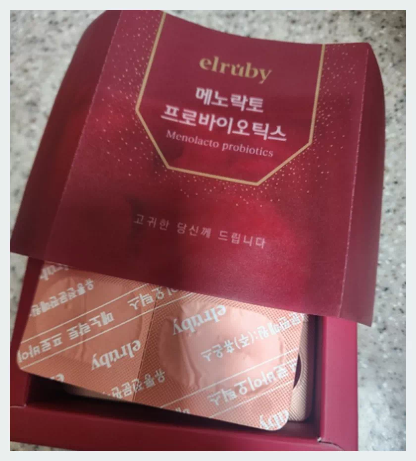 박미선 갱년기유산균