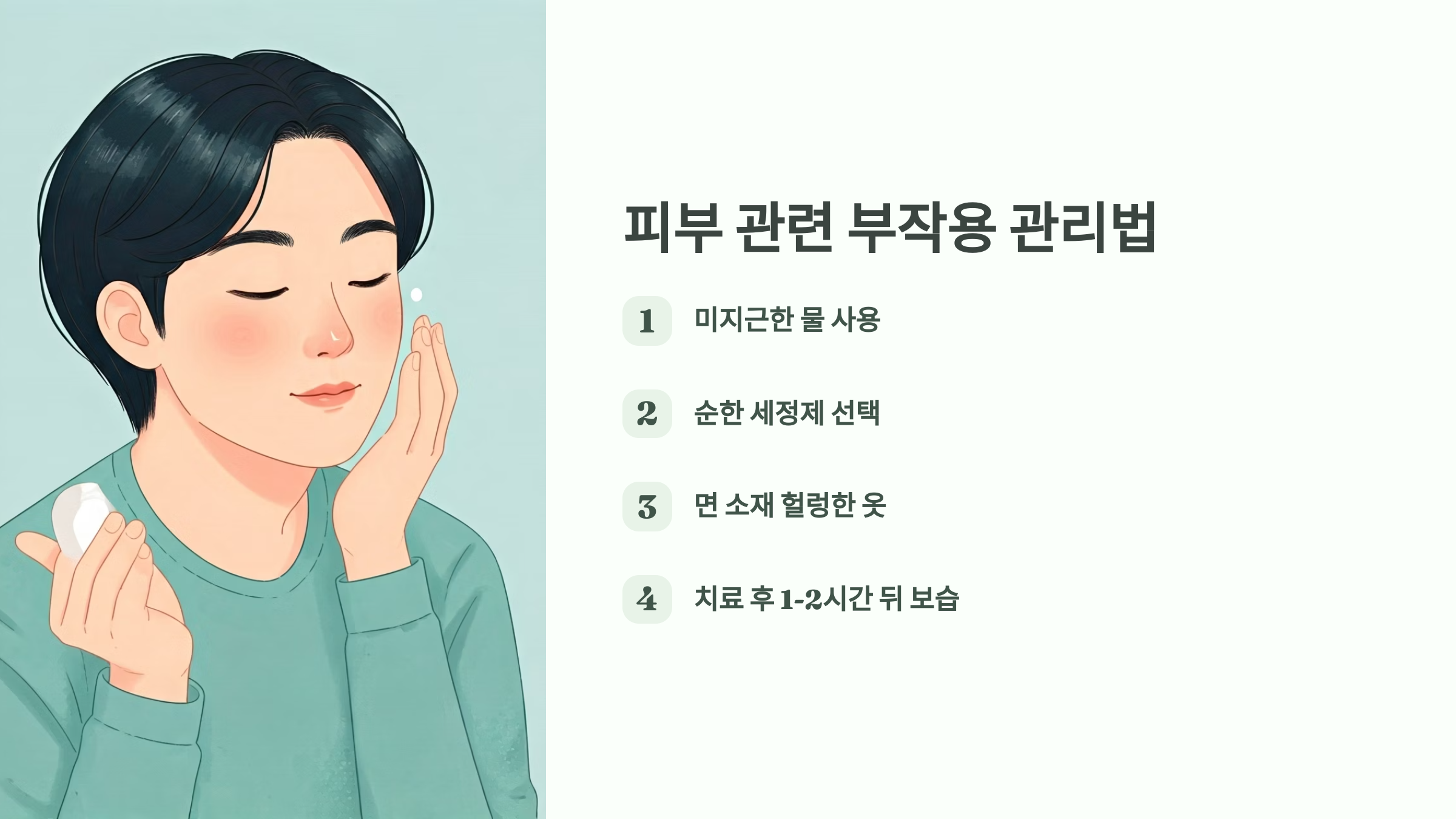 방사선치료 피부 부작용