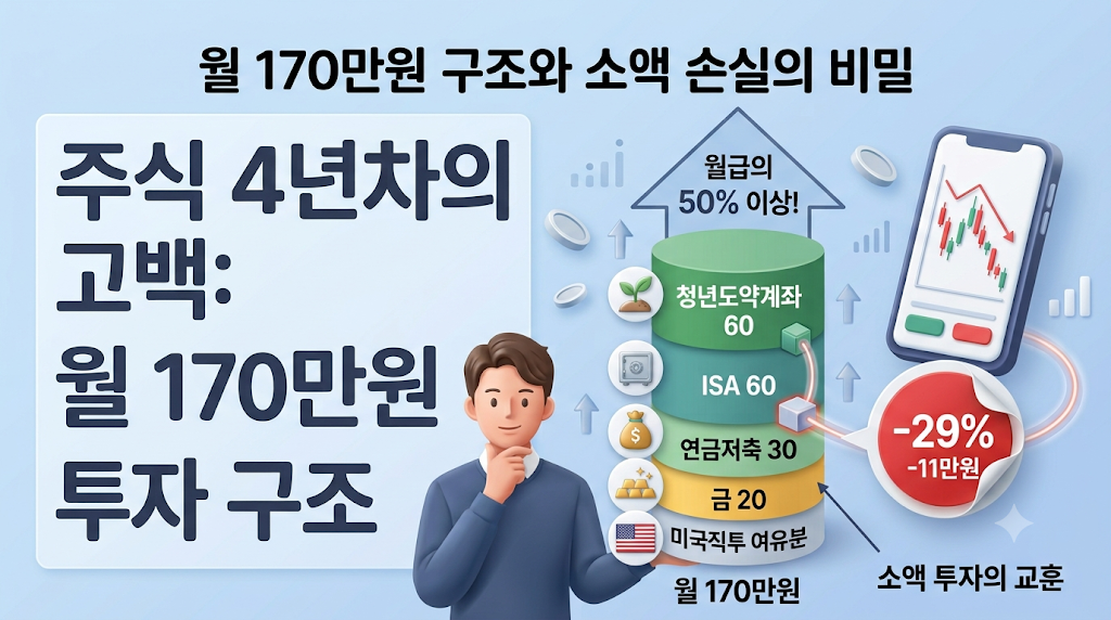 주식 4년차가 말하는 -29%인데 -11만원인 이유
