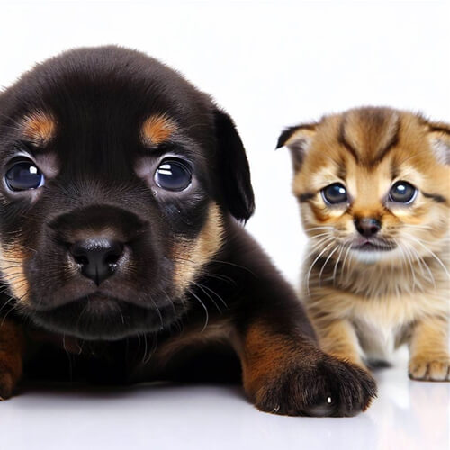 강아지와 고양이 3