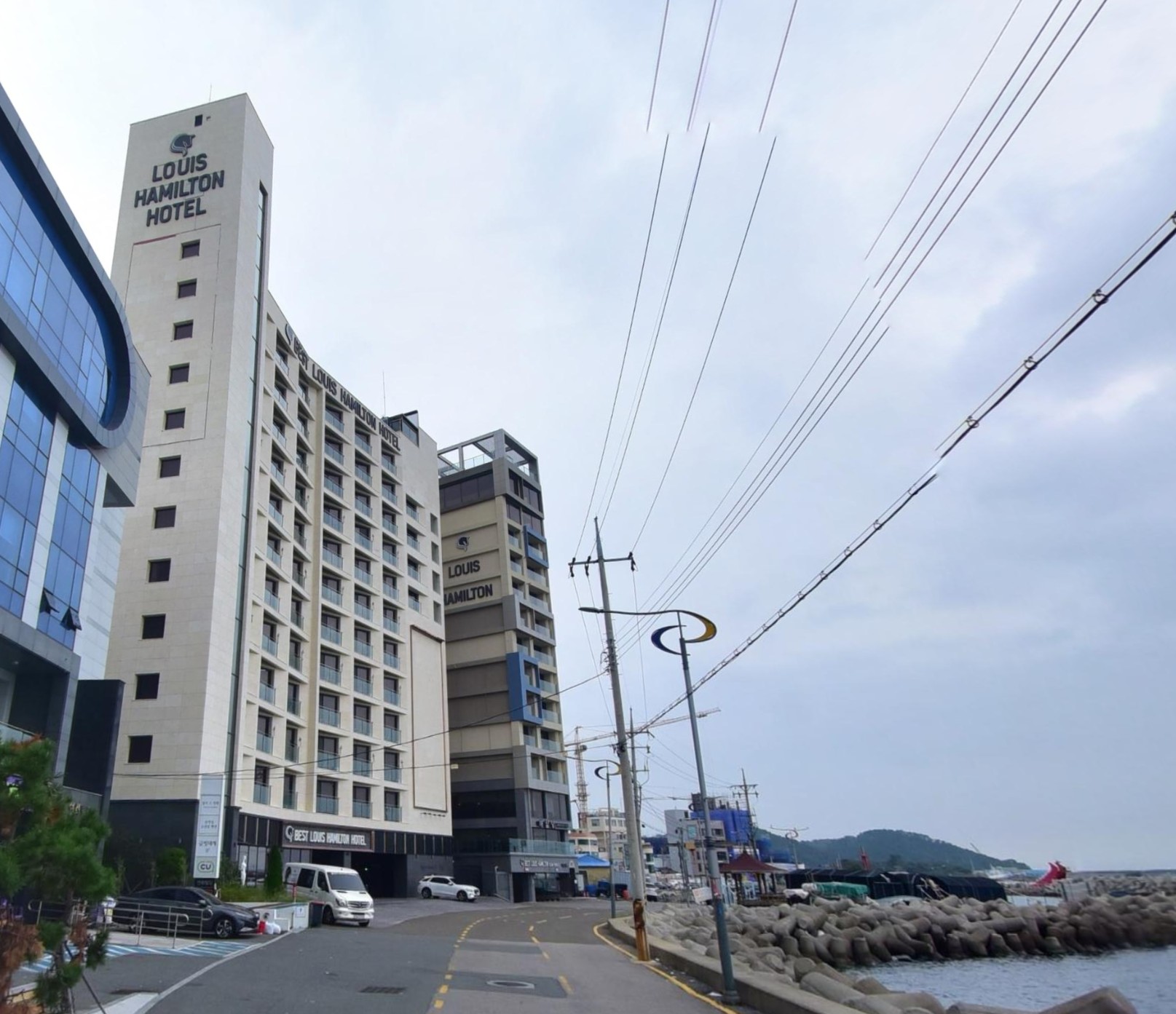 베스트루이스해밀턴호텔 오션테라스 전경사진