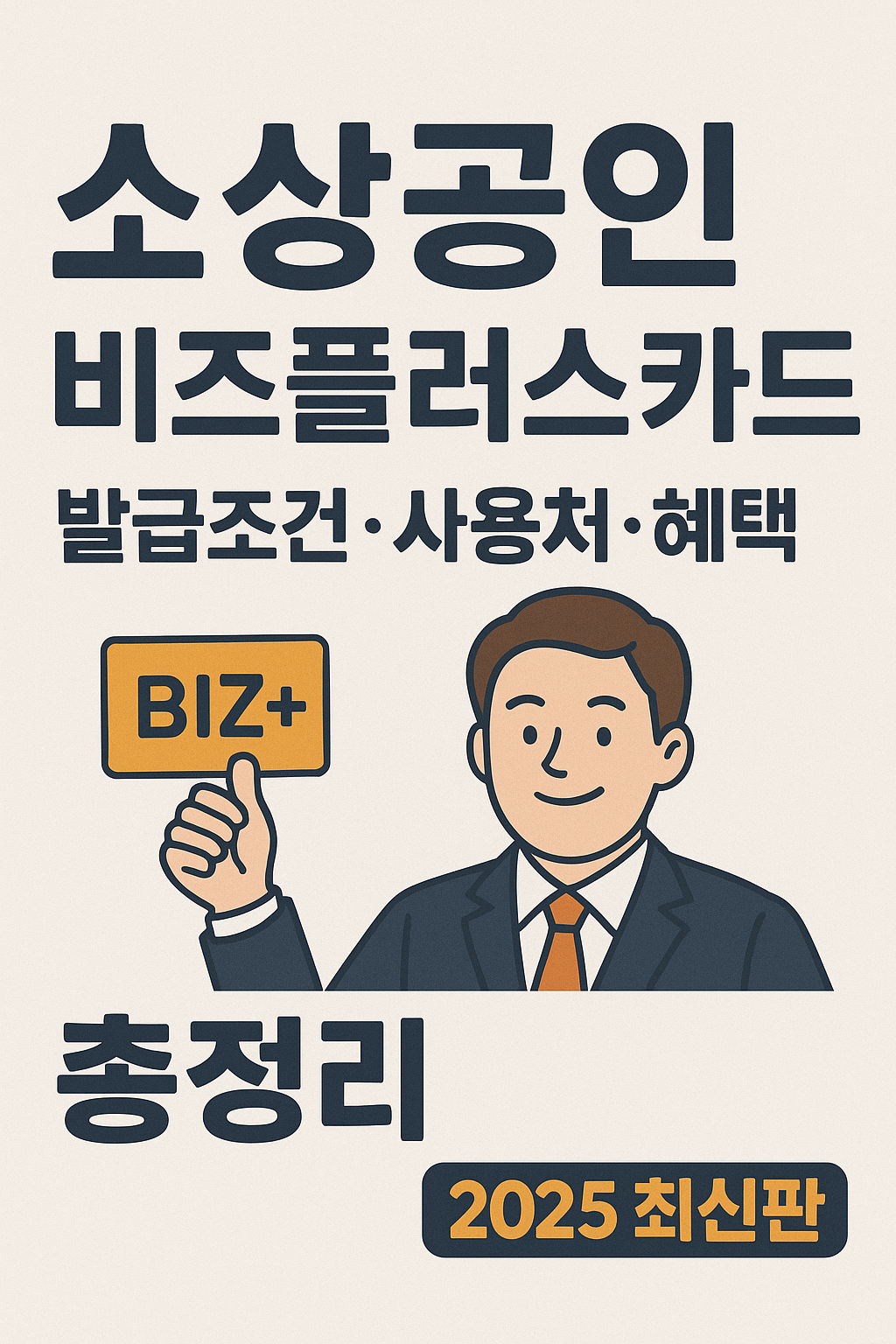 소상공인 비즈플러스카드 발급조건&middot;사용처&middot;혜택 총정리 (2025 최신판) 인포그래픽