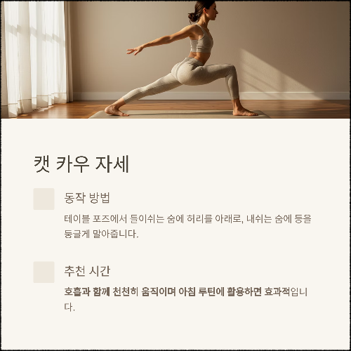 집에서 시작하는 요가 루틴 &ndash; 초보자도 쉽게 따라하는 동작 모음