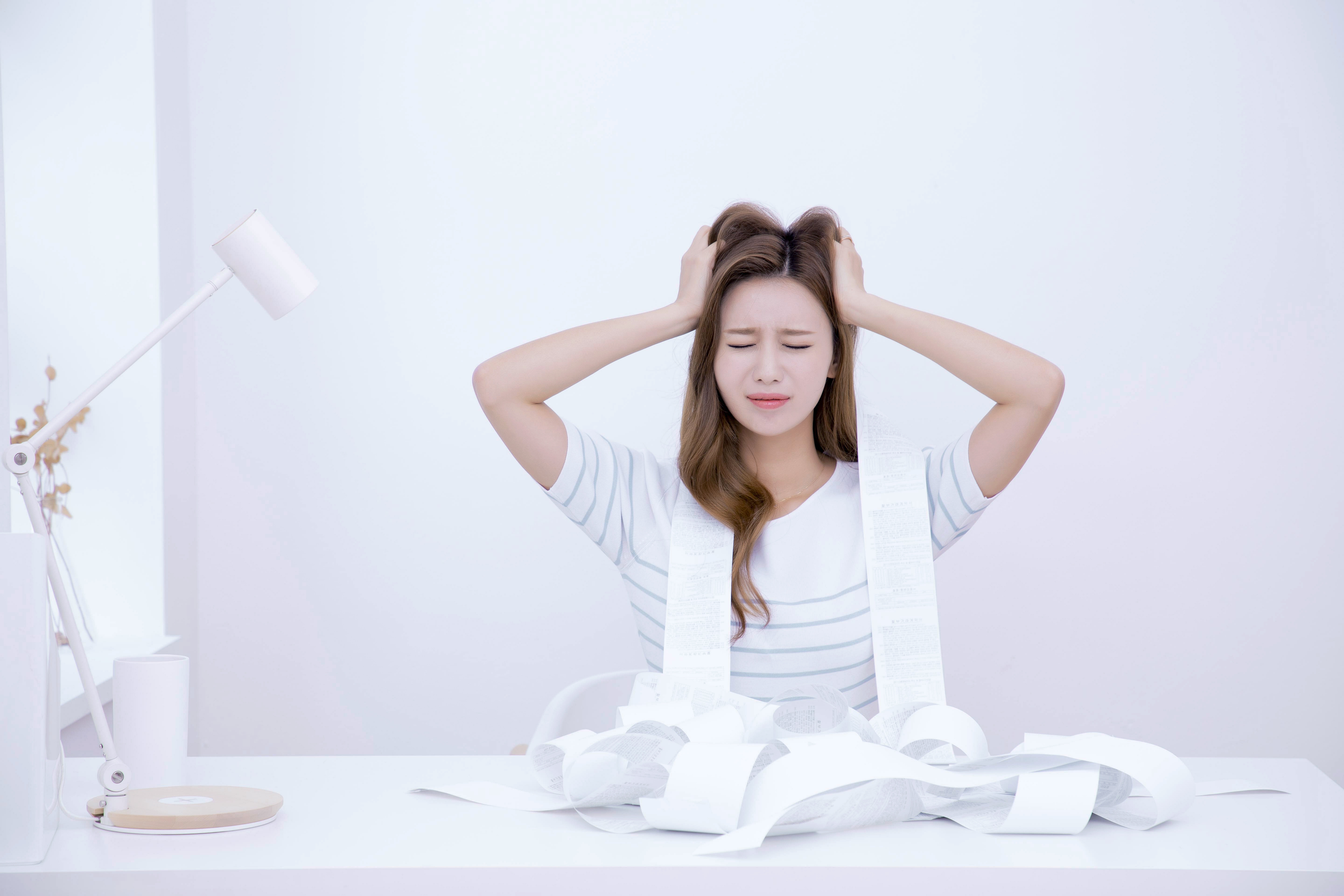 만성과로 상태의 근로자