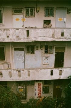 낡은-집으로-이사가는-꿈-페인트가-벗겨지고-벽이-바랜-연립주택