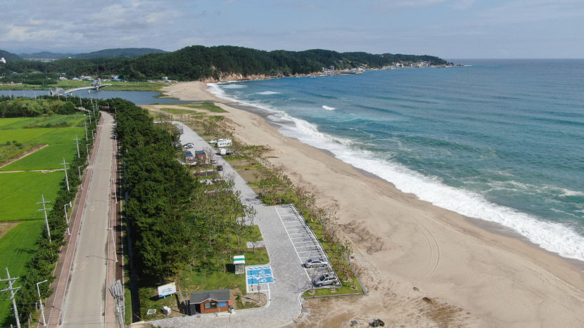 경북 울진 염전해변캠핑장 소개