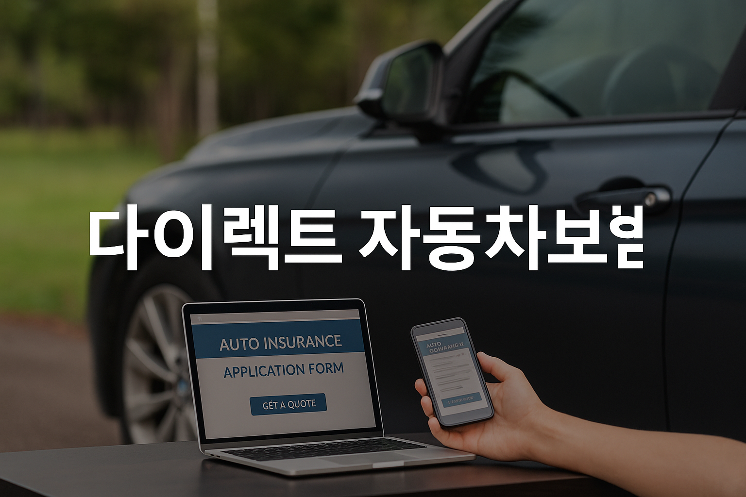 자동차 보험 다이렉트 가입-주요특징 및 대표적인 보험사와 할인 혜택
