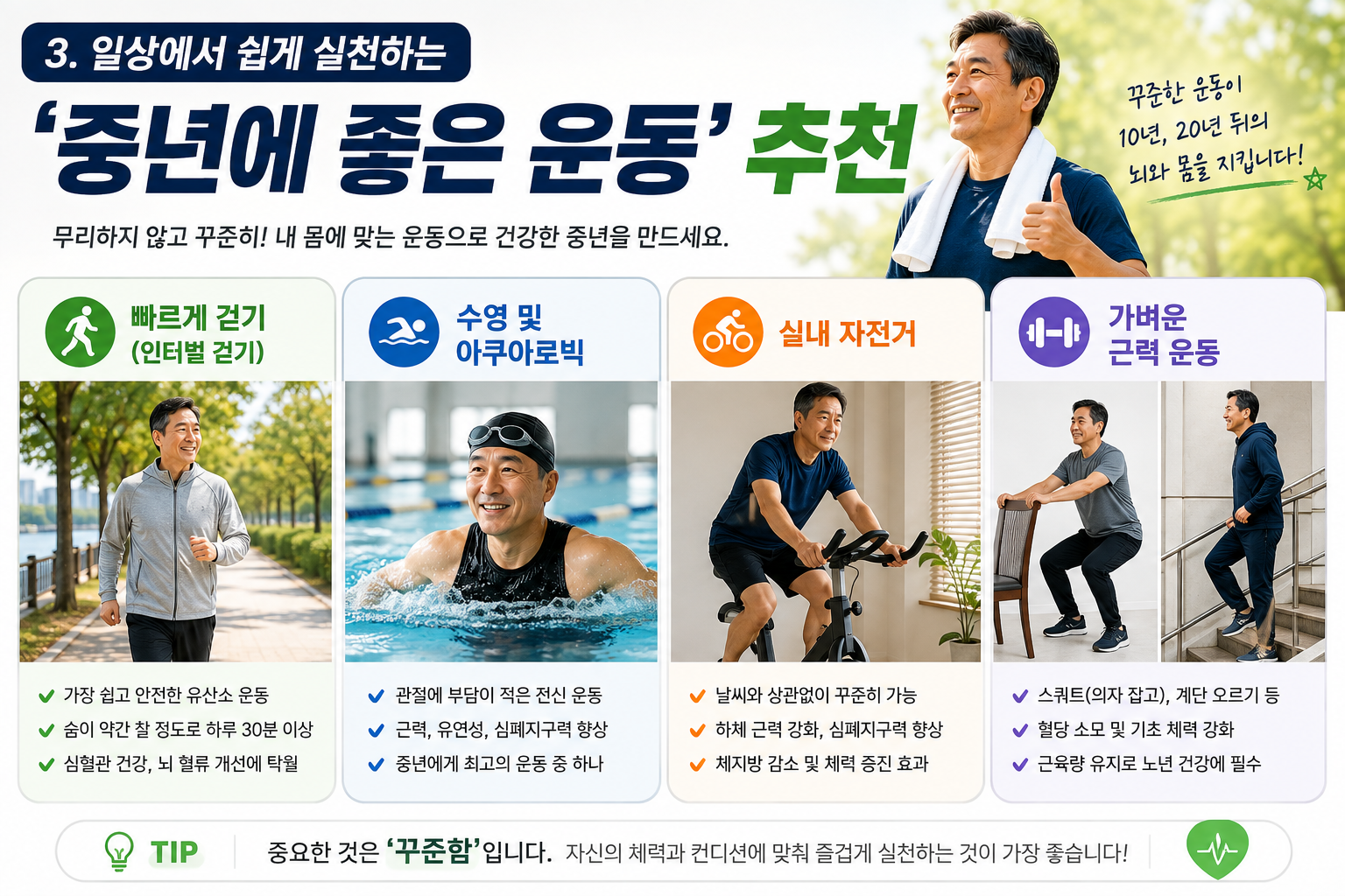 '중년에 좋은 운동'