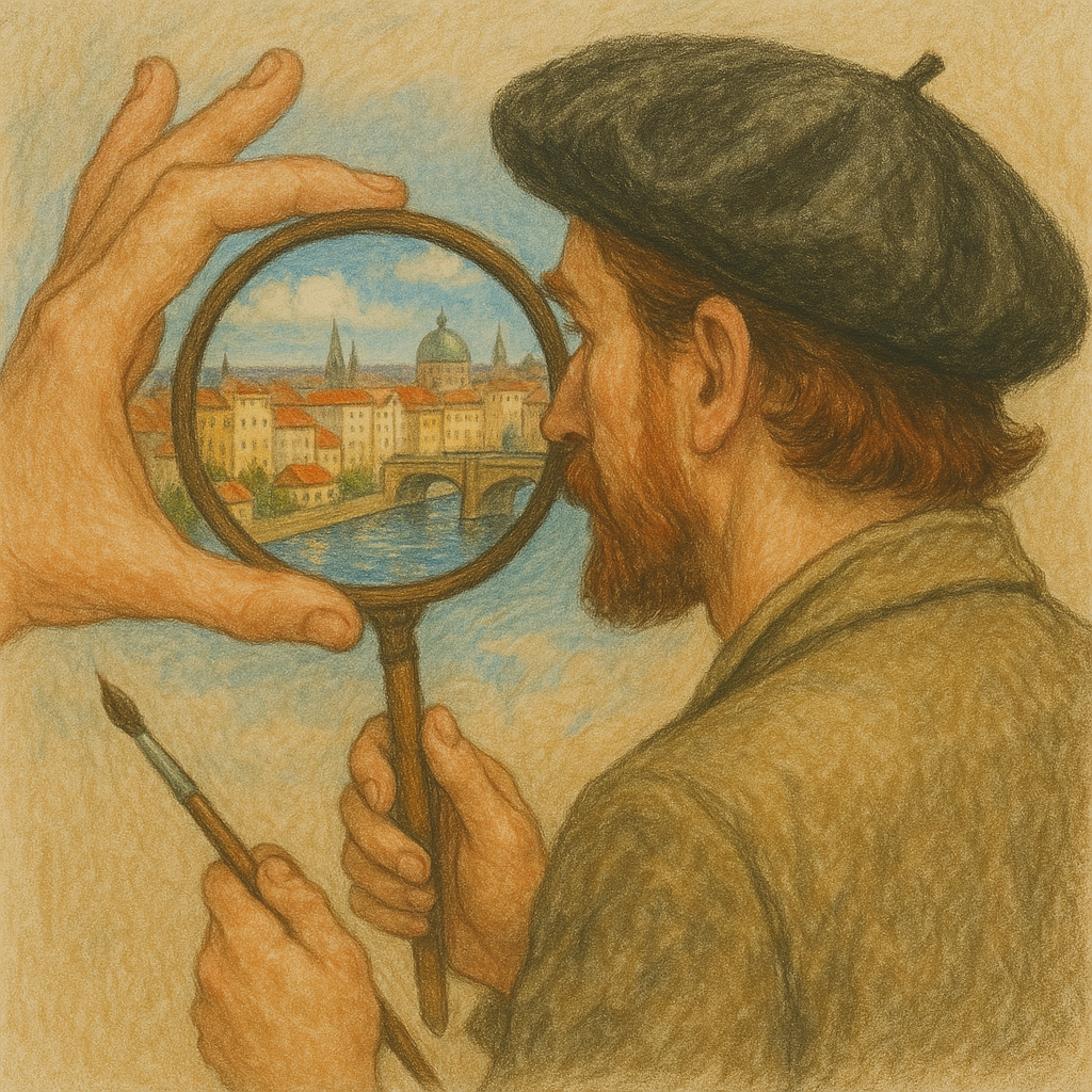 세상을 보는 화가 이미지