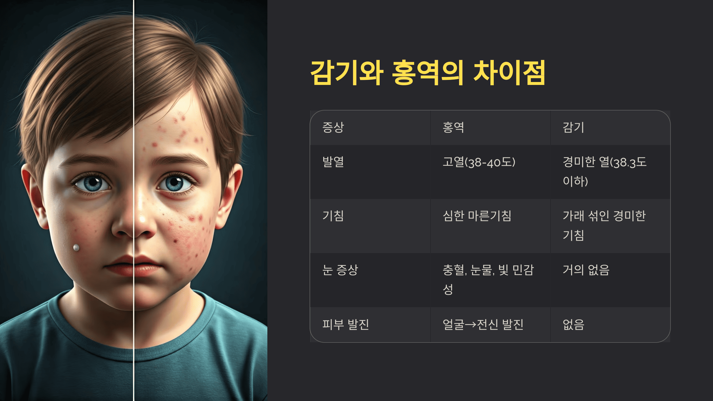 베트남 홍역 증상