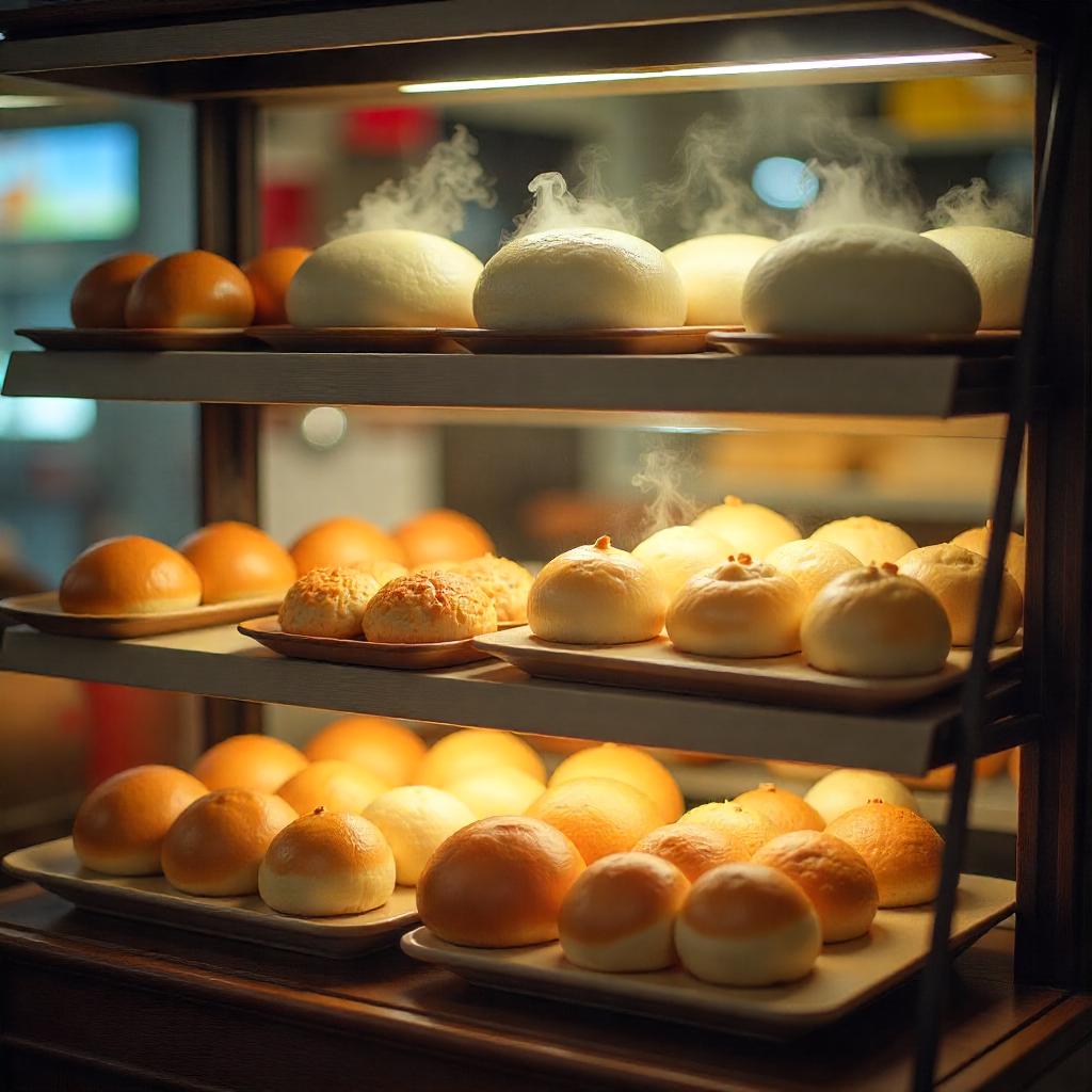 따듯한 편의점 간식 사진