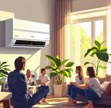 에어컨전기세절약관련그림