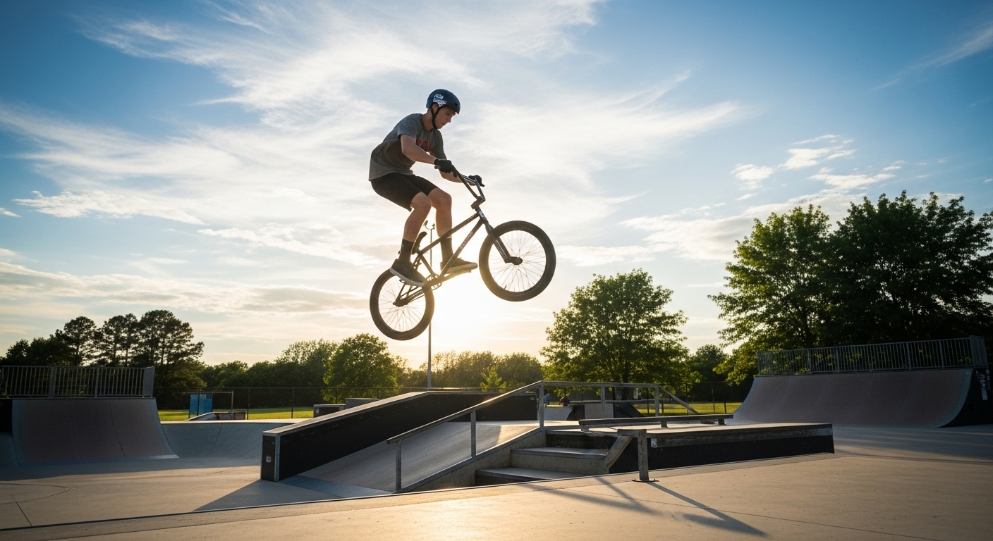 BMX의 묘기