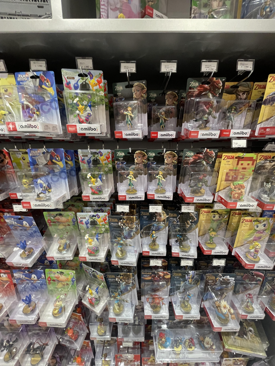 닌텐도 교토점 피규어