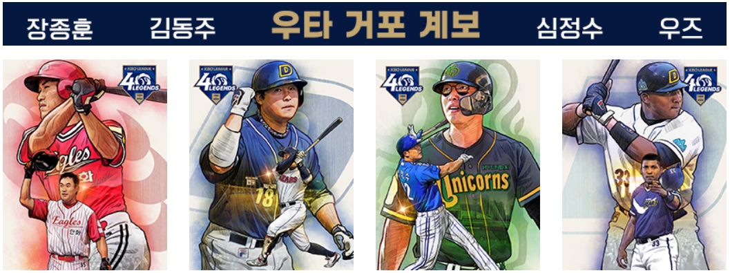 9차 발표: 우타 거포 계보 (9월 12일 발표)