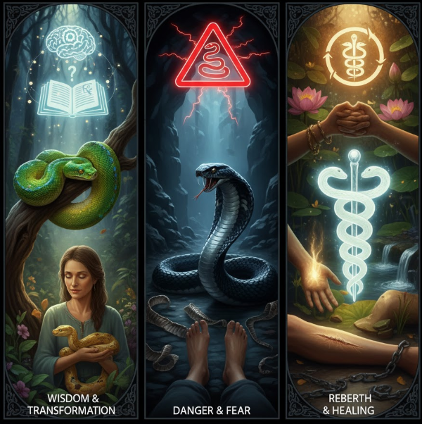 뱀에게 물리는 꿈해몽