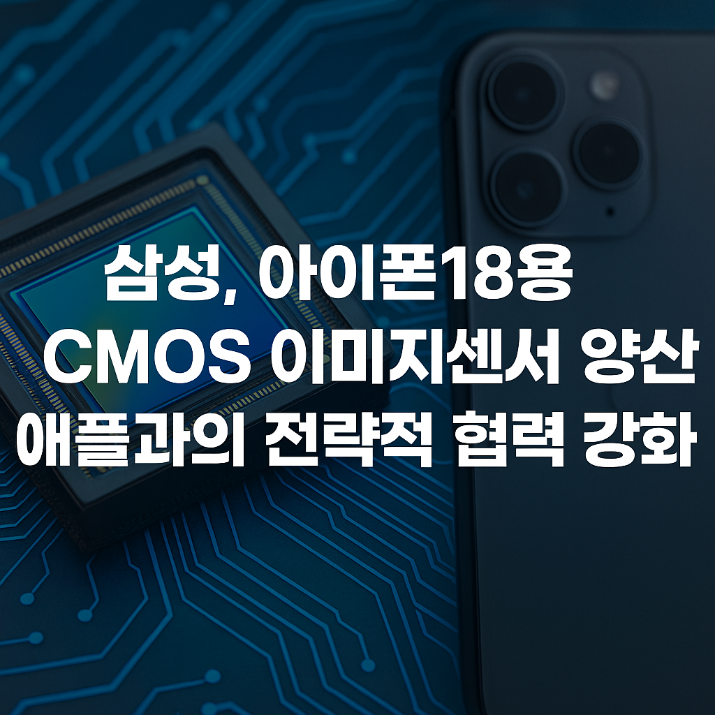 삼성, 아이폰18용 CMOS 이미지센서 양산 발표
