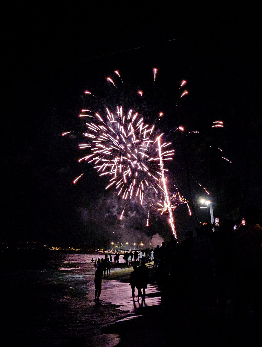 하와이 불꽃쇼 힐튼라군