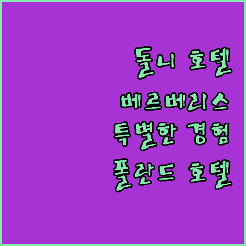 카지미에르즈 돌니 호텔 베르베리스 특..