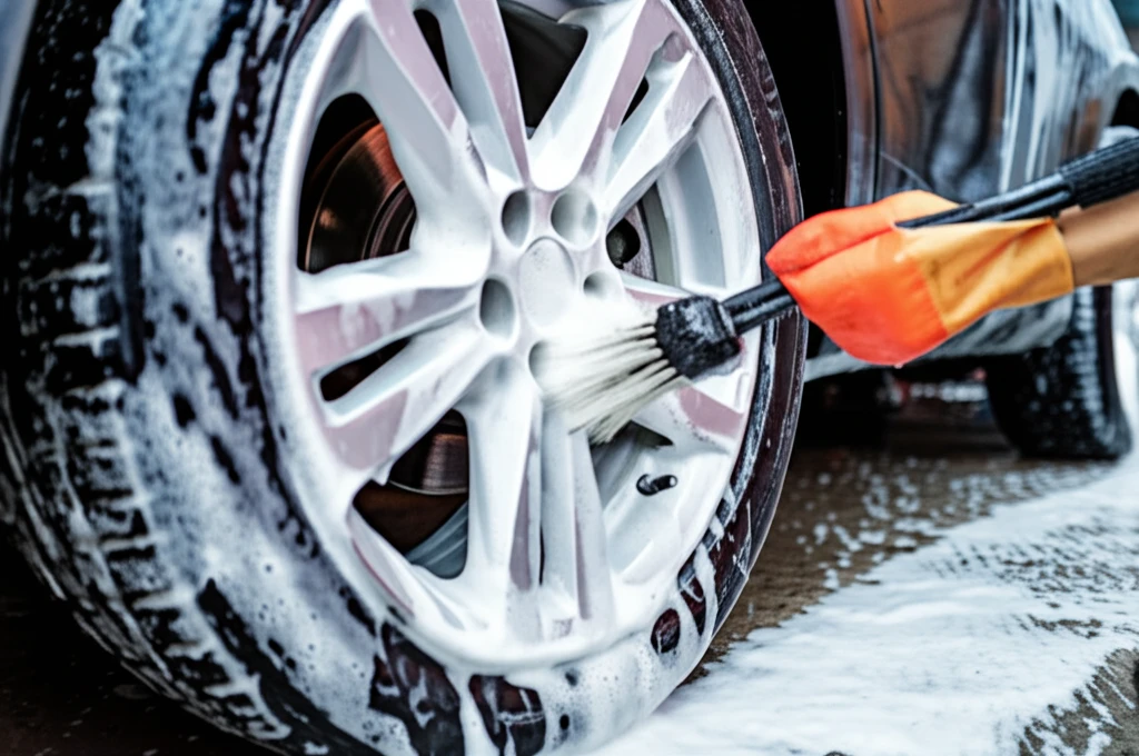 내 차 휠, 새것처럼 만드는 비법: