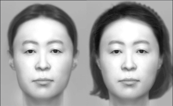 피해자 복원도 사진