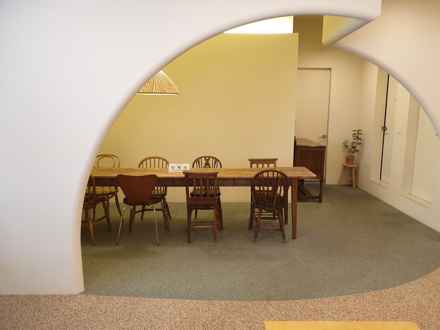 카페사이로 단체석