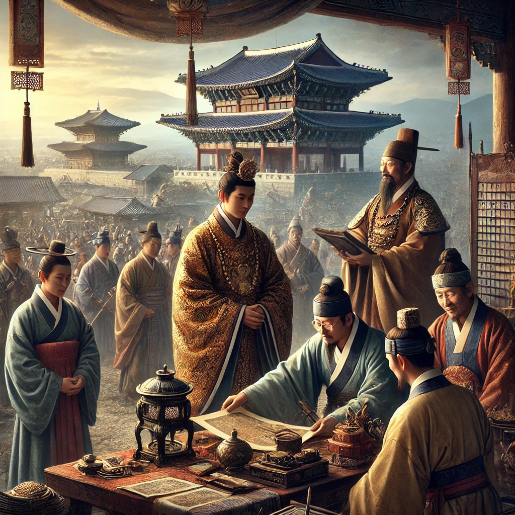 한반도와의 교류, 국가의 탄생