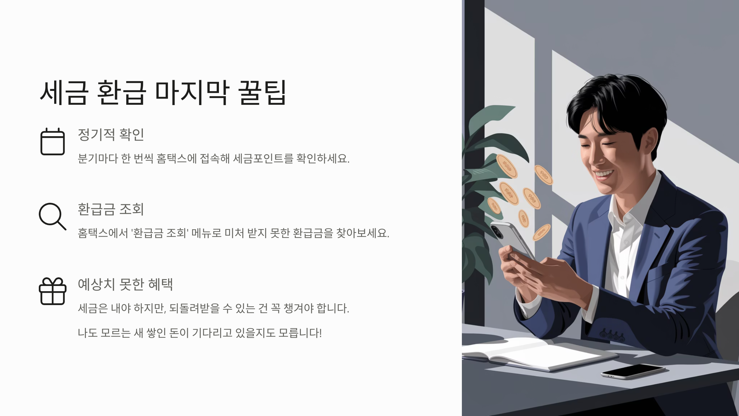 세금 환급 꿀팁 안내
