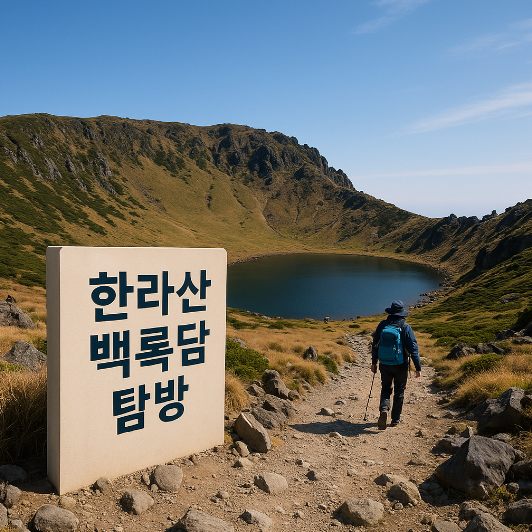 2025 세계유산축전: 한라산 백록샘 탐방 프로그램 사전예약 안내